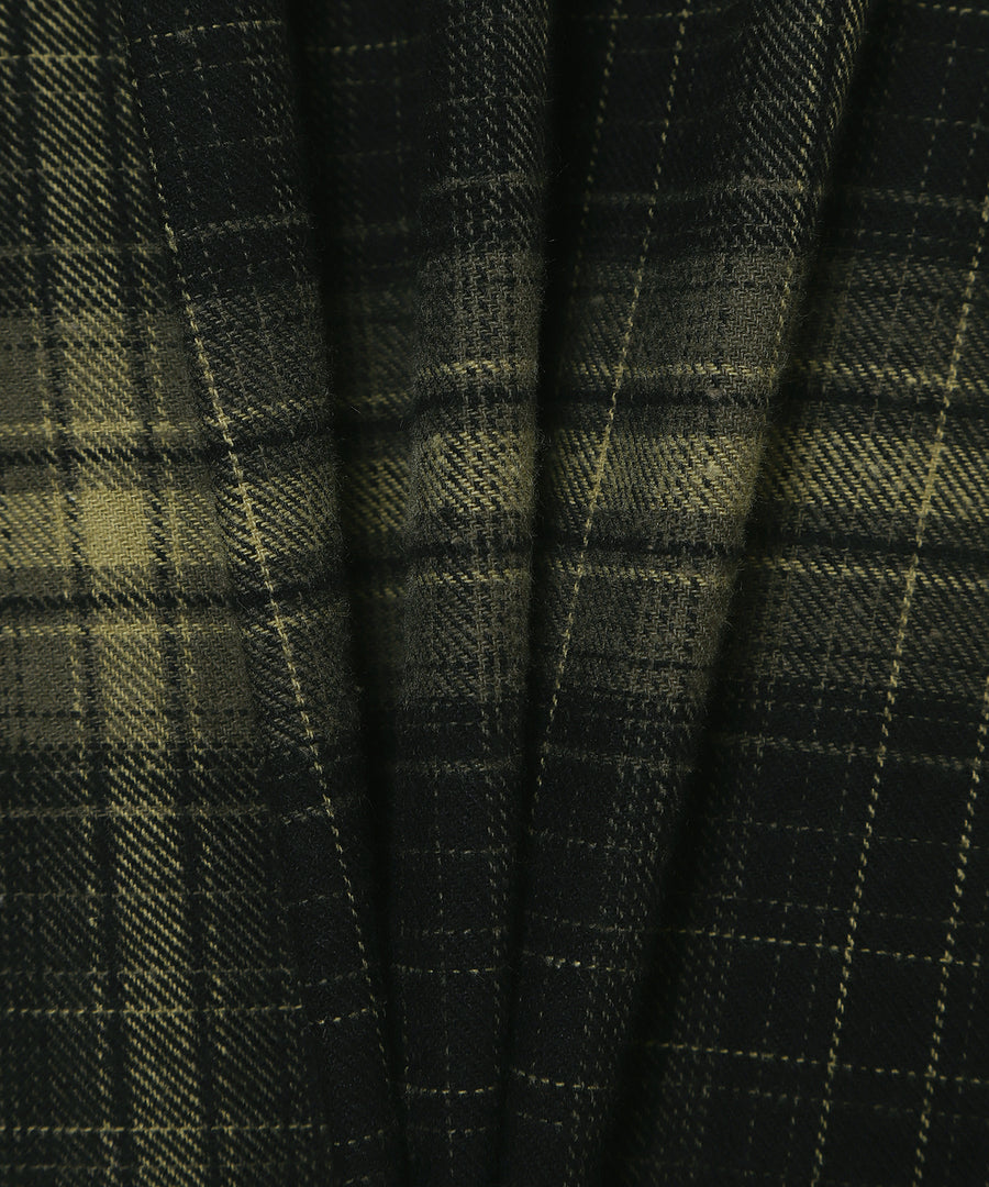 W Oversized Check Shirt