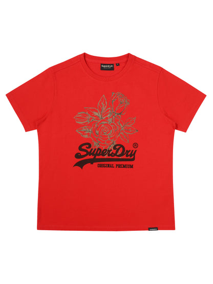 W Vintage Flower T-Shirt
