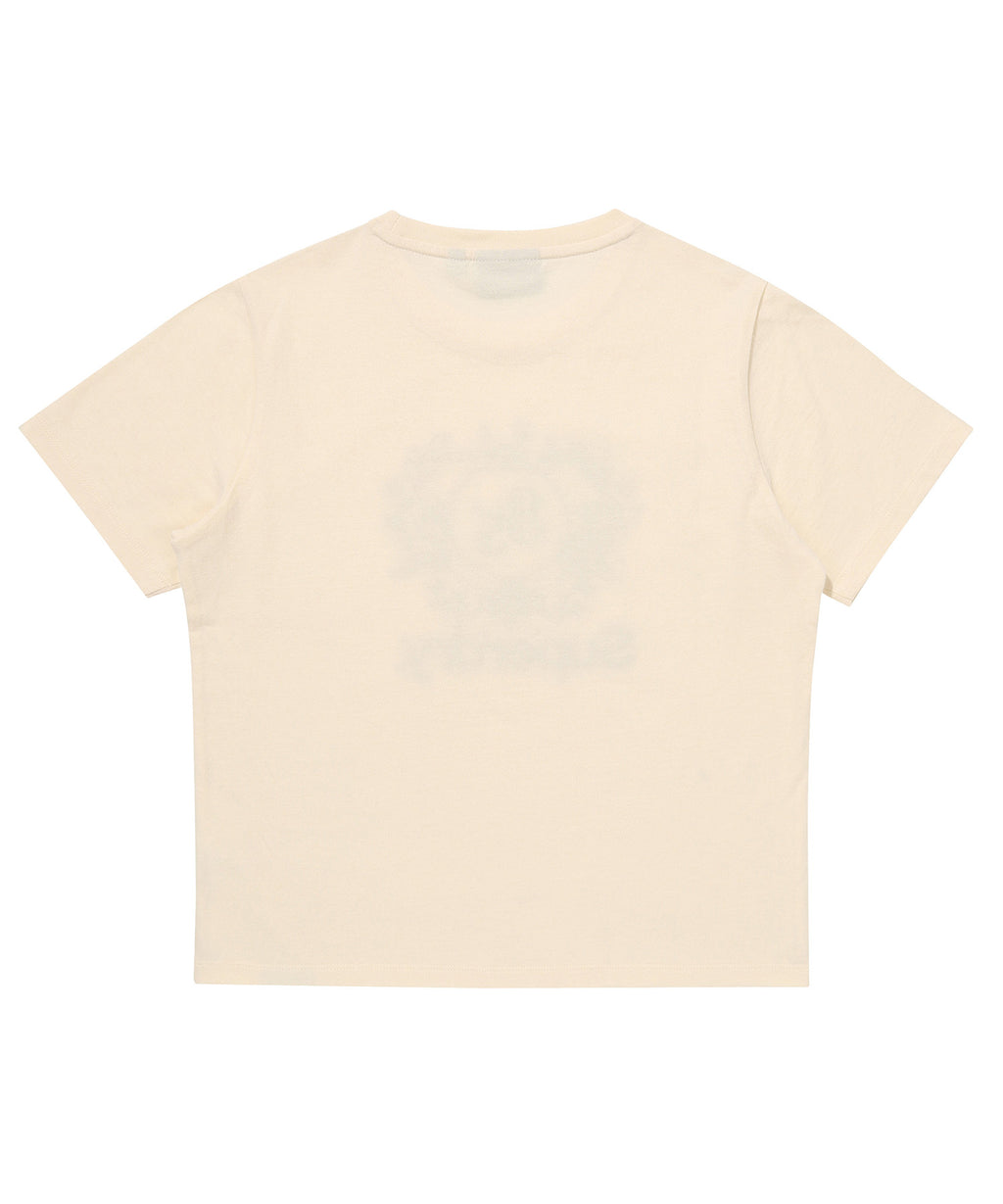 W 85 Core T-Shirt - Cream