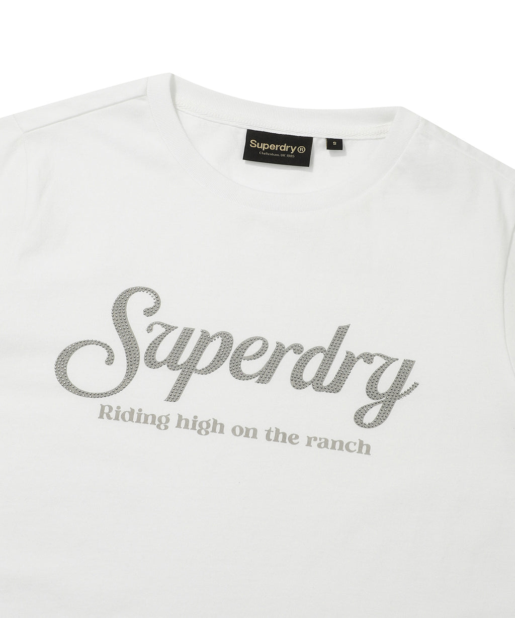 W Hotfix Logo T-Shirt - White