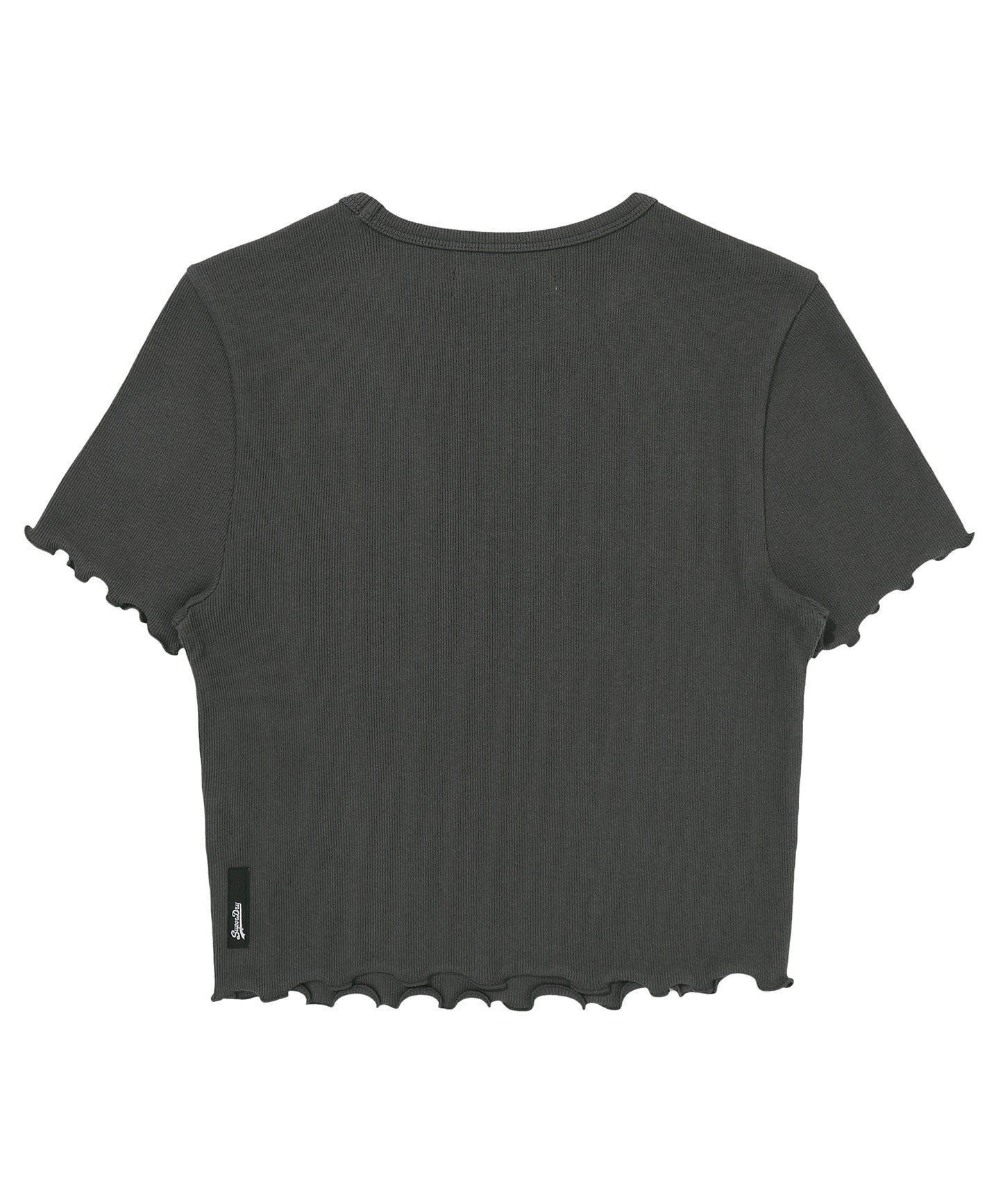W Butterfly Rib T-Shirt
