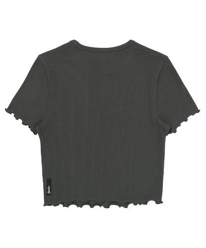 W Butterfly Rib T-Shirt