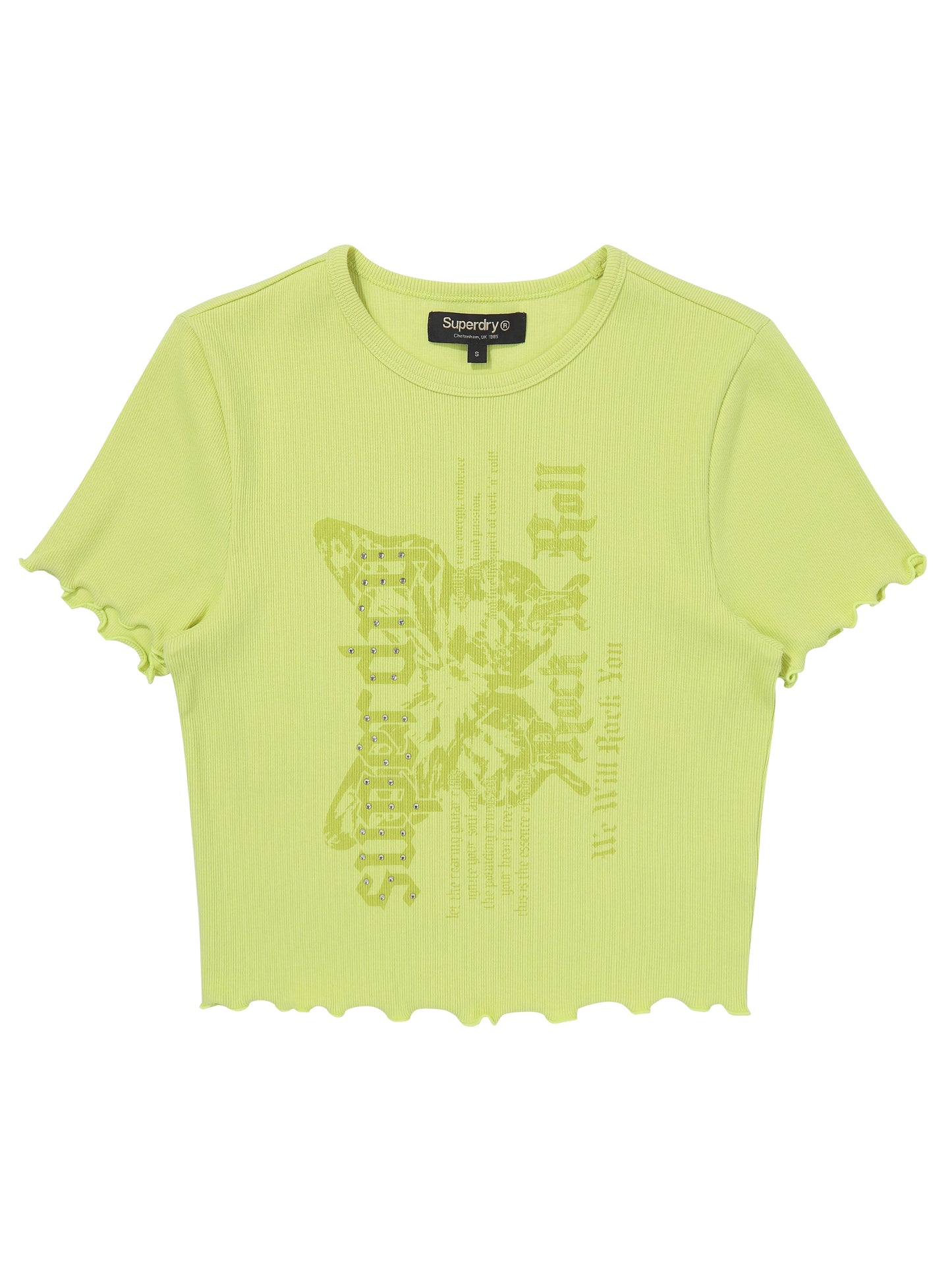 W Butterfly Rib T-Shirts