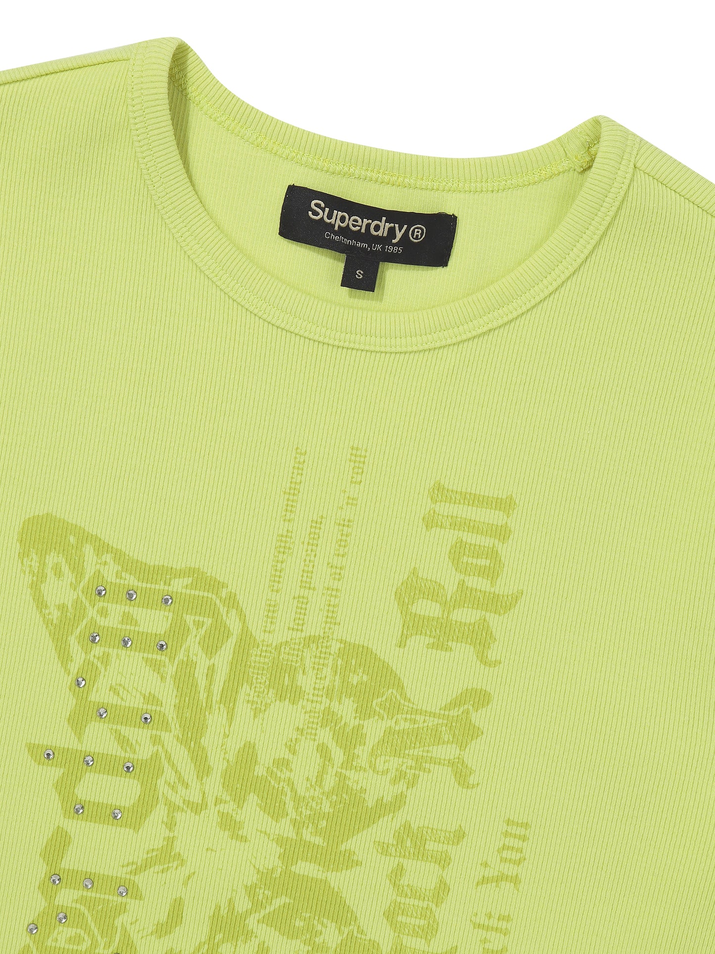 W Butterfly Rib T-Shirts