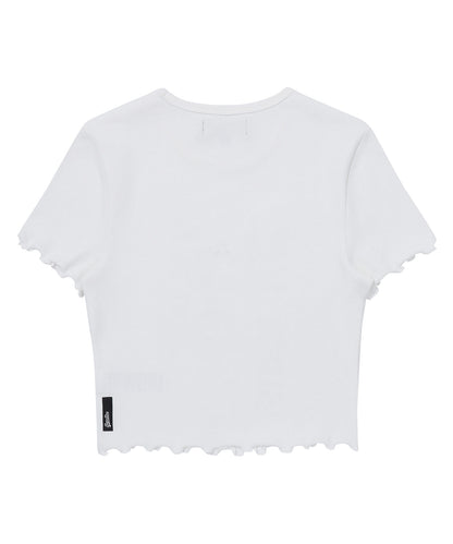W Butterfly Rib T-Shirt