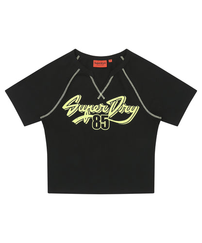 W Cap Sleeve T-Shirt