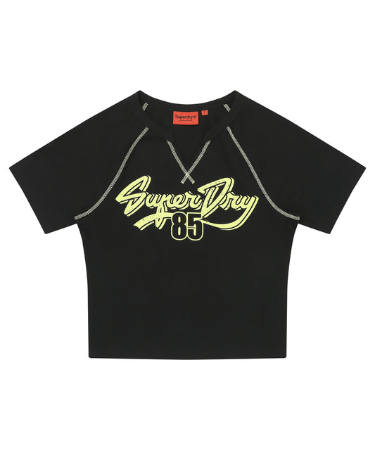W Cap Sleeve T-Shirt
