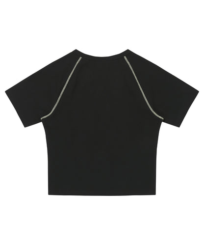 W Cap Sleeve T-Shirt