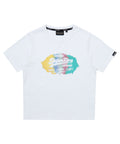 W Watercolor Graphic T-Shirt - White