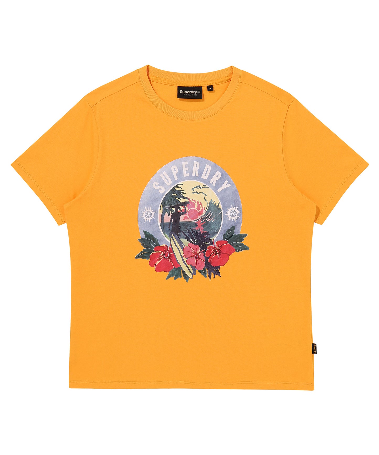 W Flower Circle T-Shirt