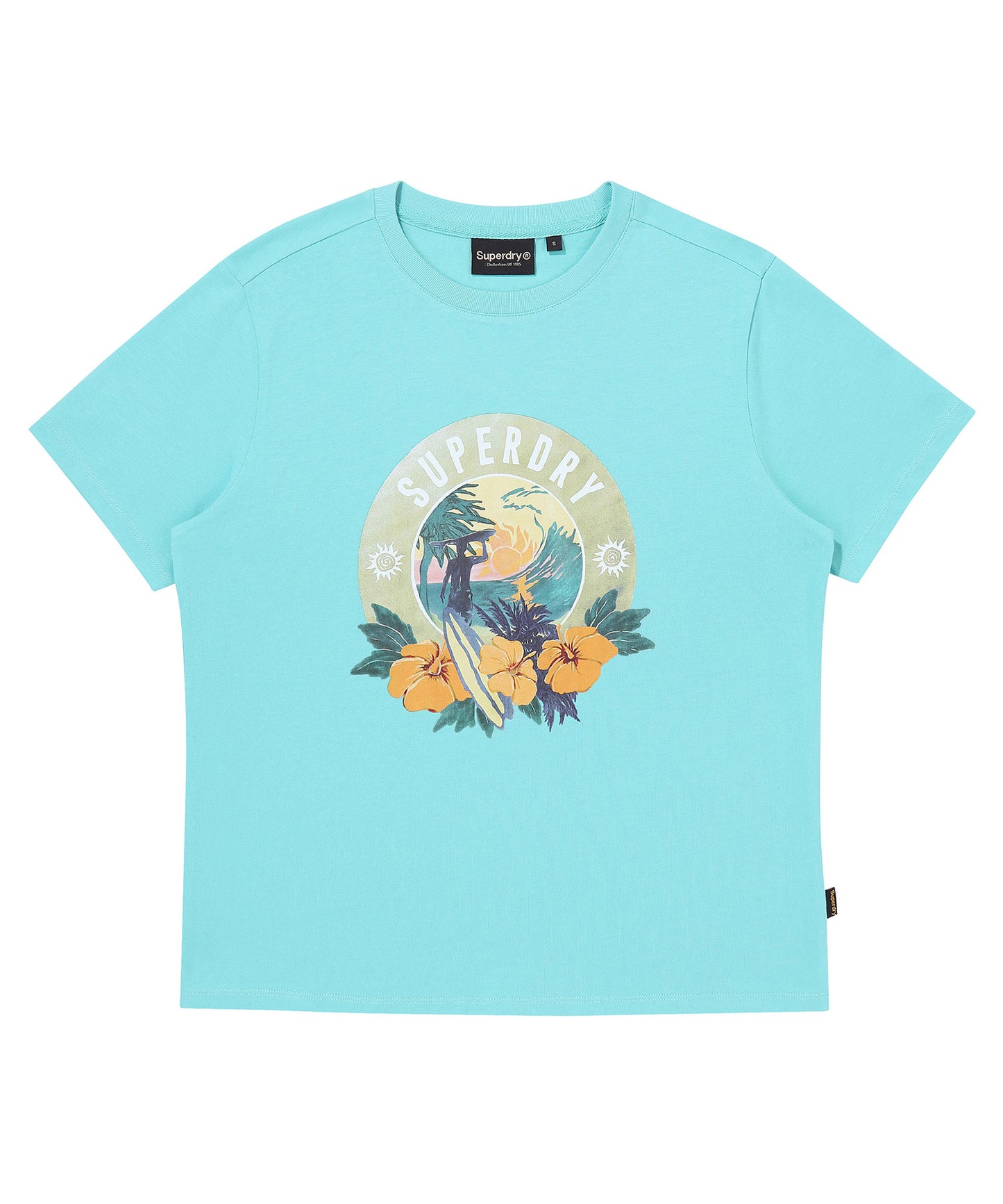 W Flower Circle T-Shirt
