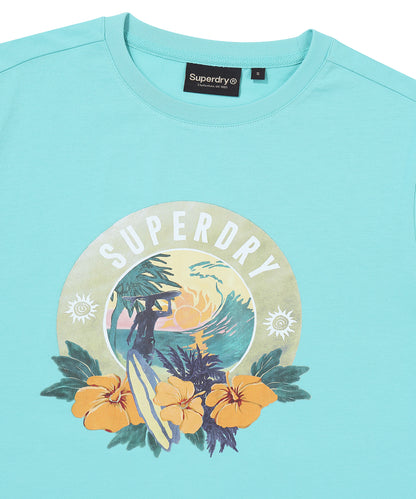 W Flower Circle T-Shirt