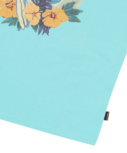 W Flower Circle T-Shirt