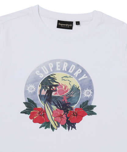 W Flower Circle T-Shirt