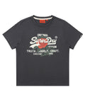 W Rose T-Shirt - Charcoal