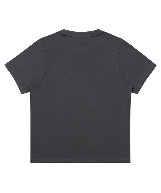 W Rose T-Shirt - Charcoal