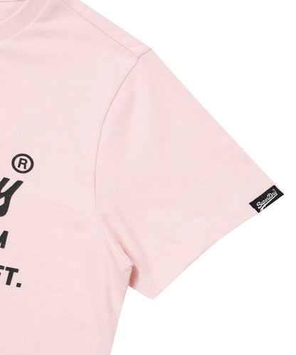 W Rose T-Shirt - L/Pink