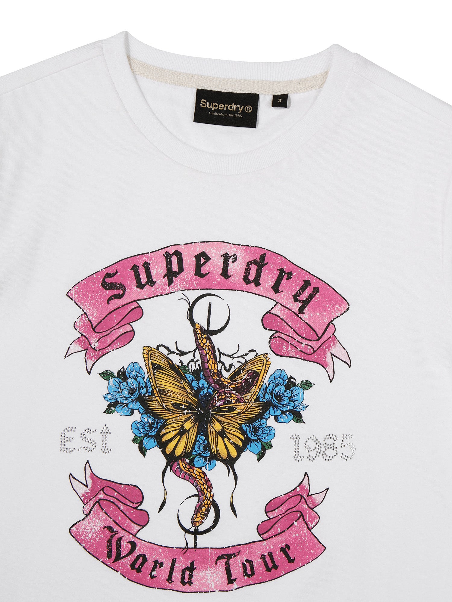 W Tattoo T-Shirt - White