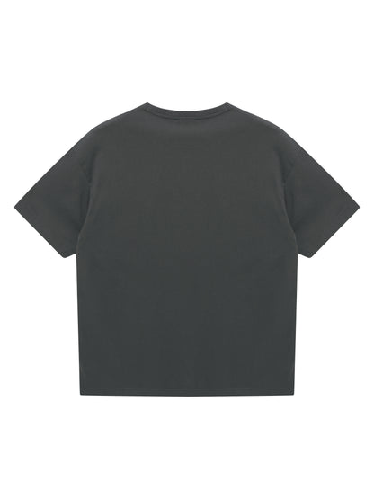 W Heart Print T-Shirt
