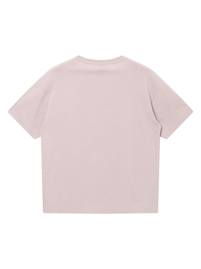 W Heart Print T-Shirt