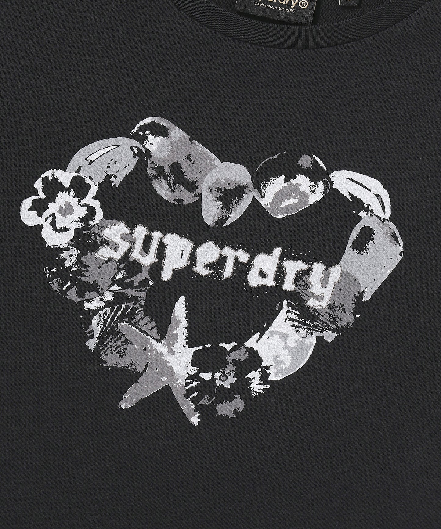 W Heart Print T-Shirt 2