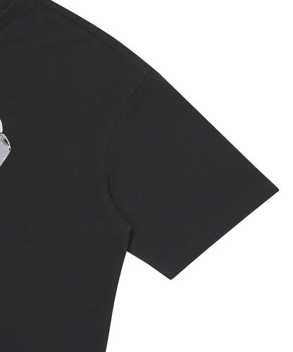 W Heart Print T-Shirt 2
