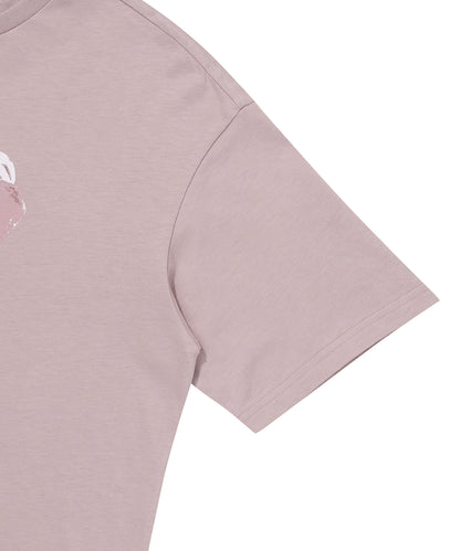 W Heart Print T-Shirt 2