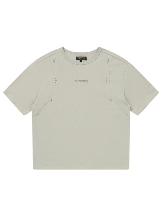 W Stud Detail T-Shirt