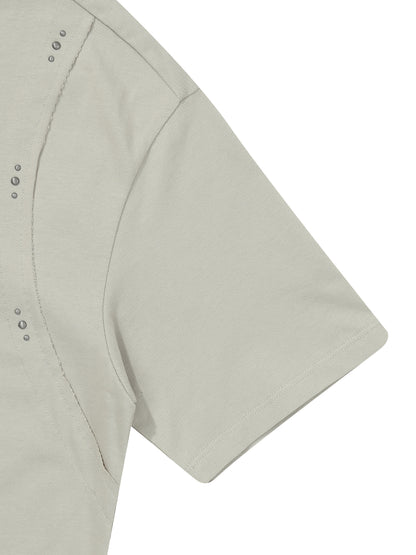 W Stud Detail T-Shirt