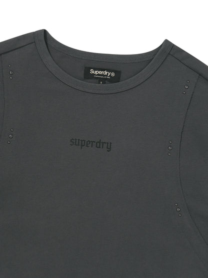 W Stud Detail T-Shirt