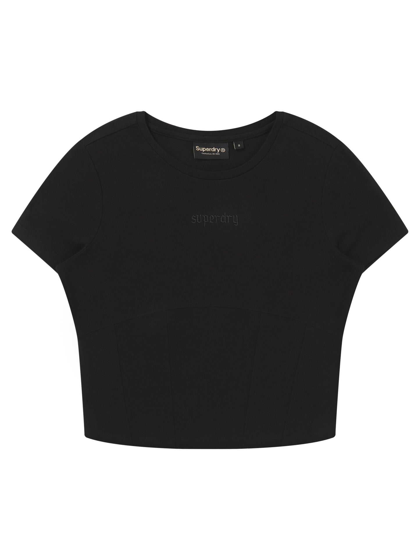 Panel Crop T-Shirt