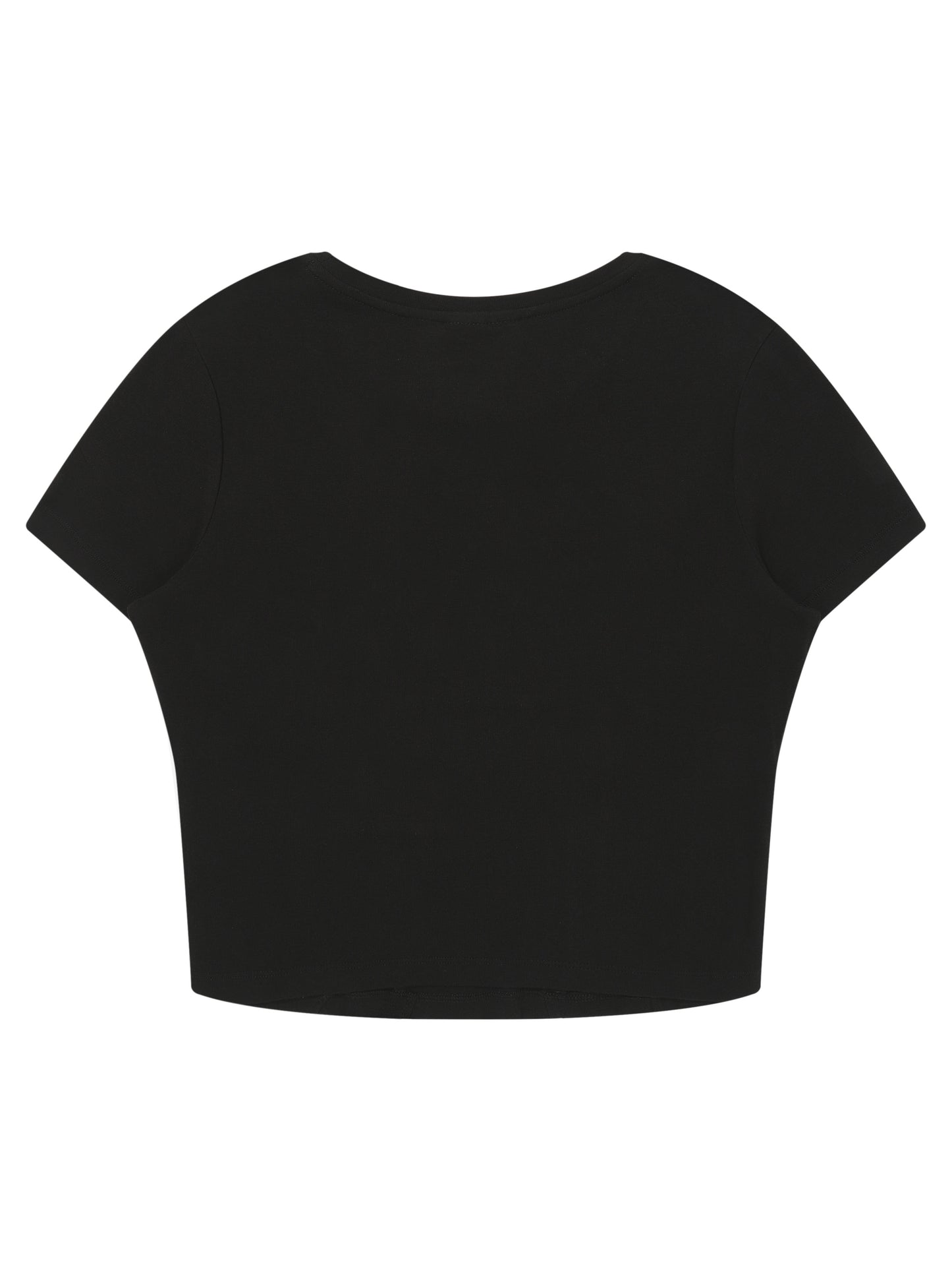 Panel Crop T-Shirt
