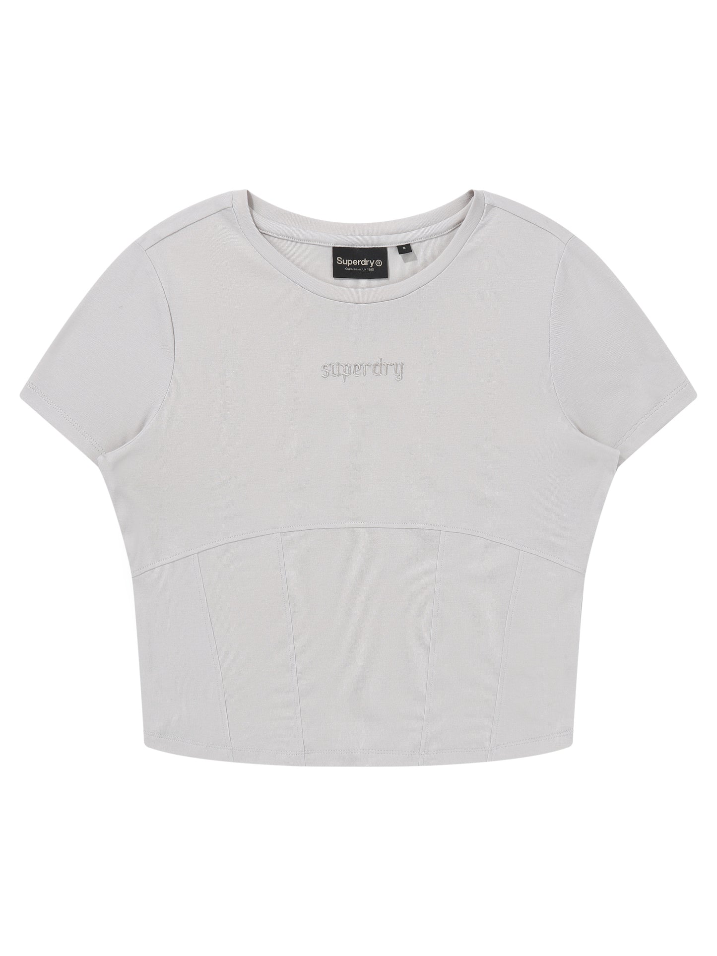 Panel Crop T-Shirt