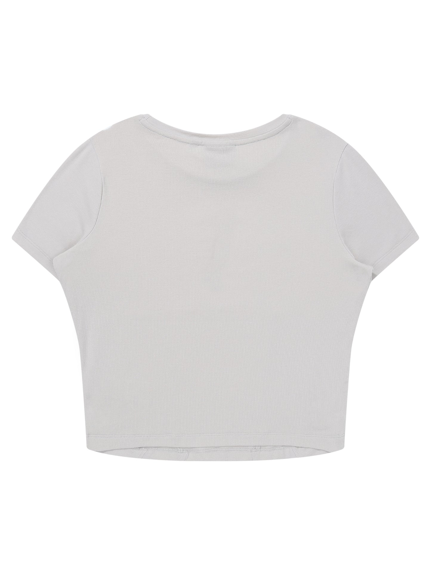 Panel Crop T-Shirt