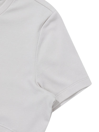 Panel Crop T-Shirt