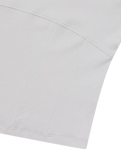 Panel Crop T-Shirt