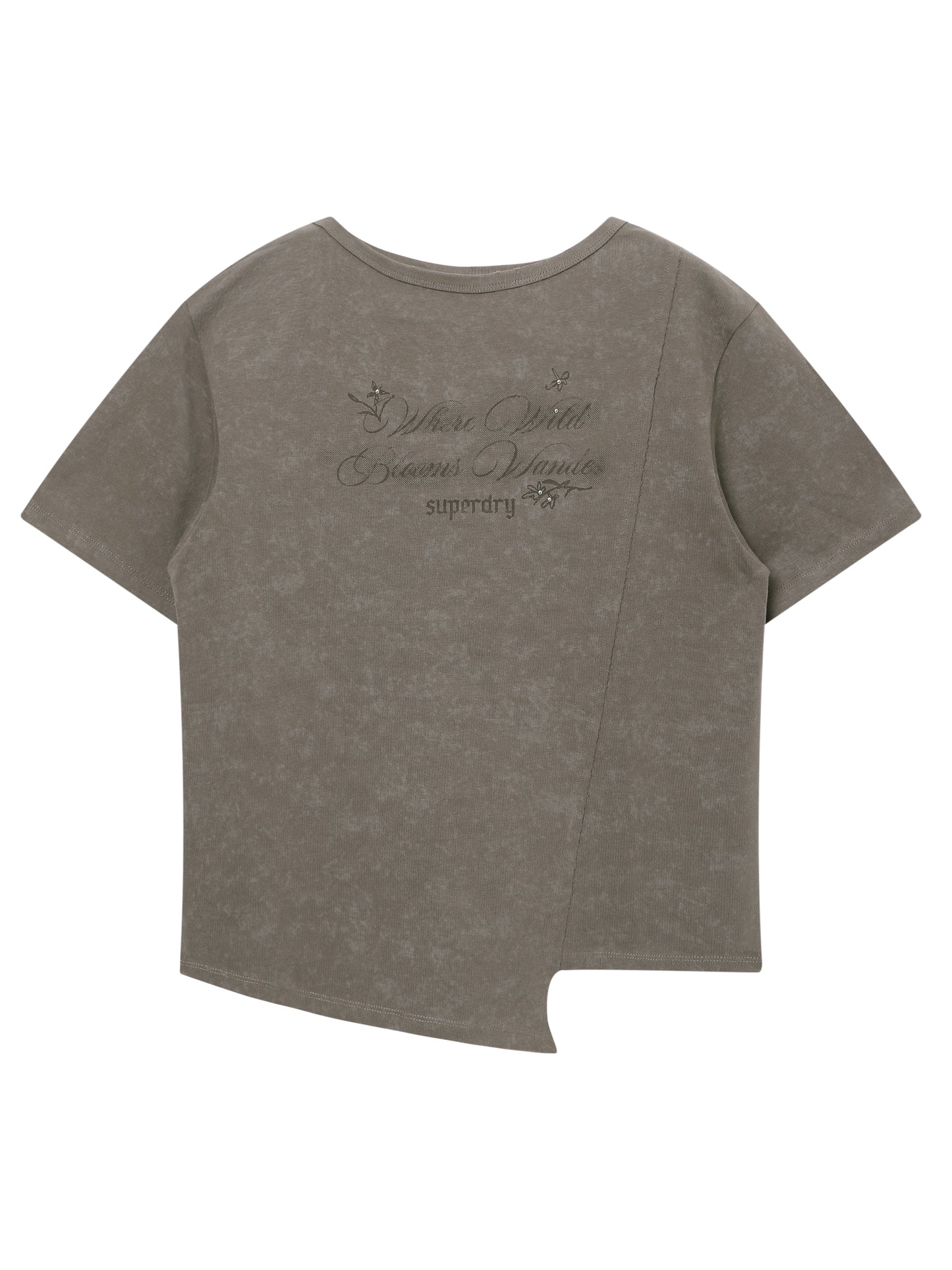 Side Slit Vintage T-Shirt