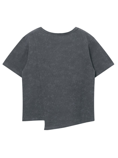 Side Slit Vintage T-Shirt