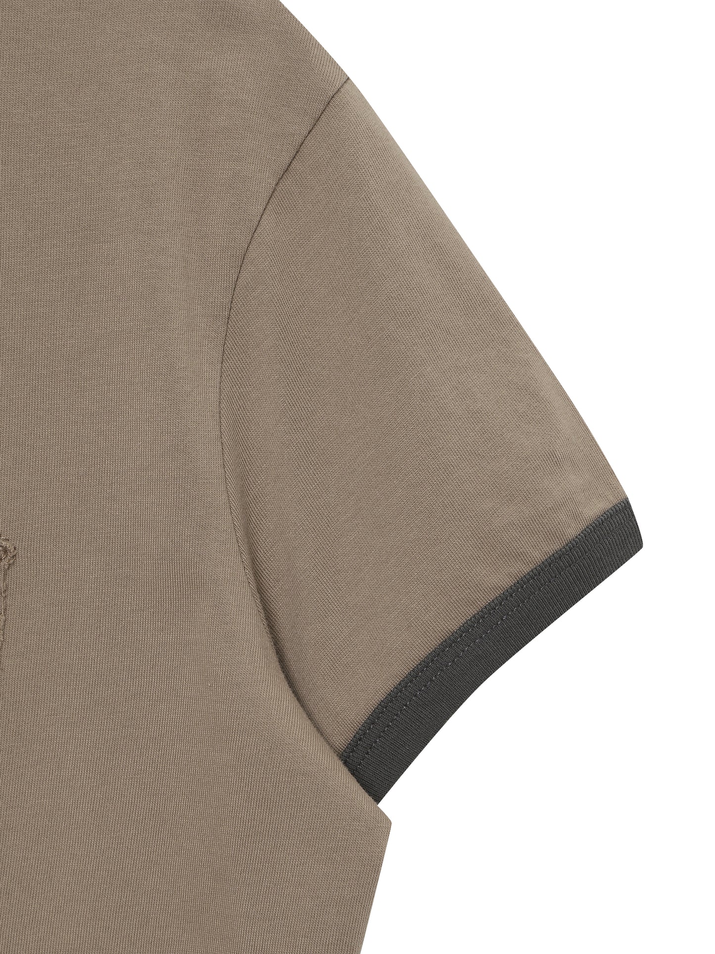 W Vintage Logo Patch Ringer T-Shirts