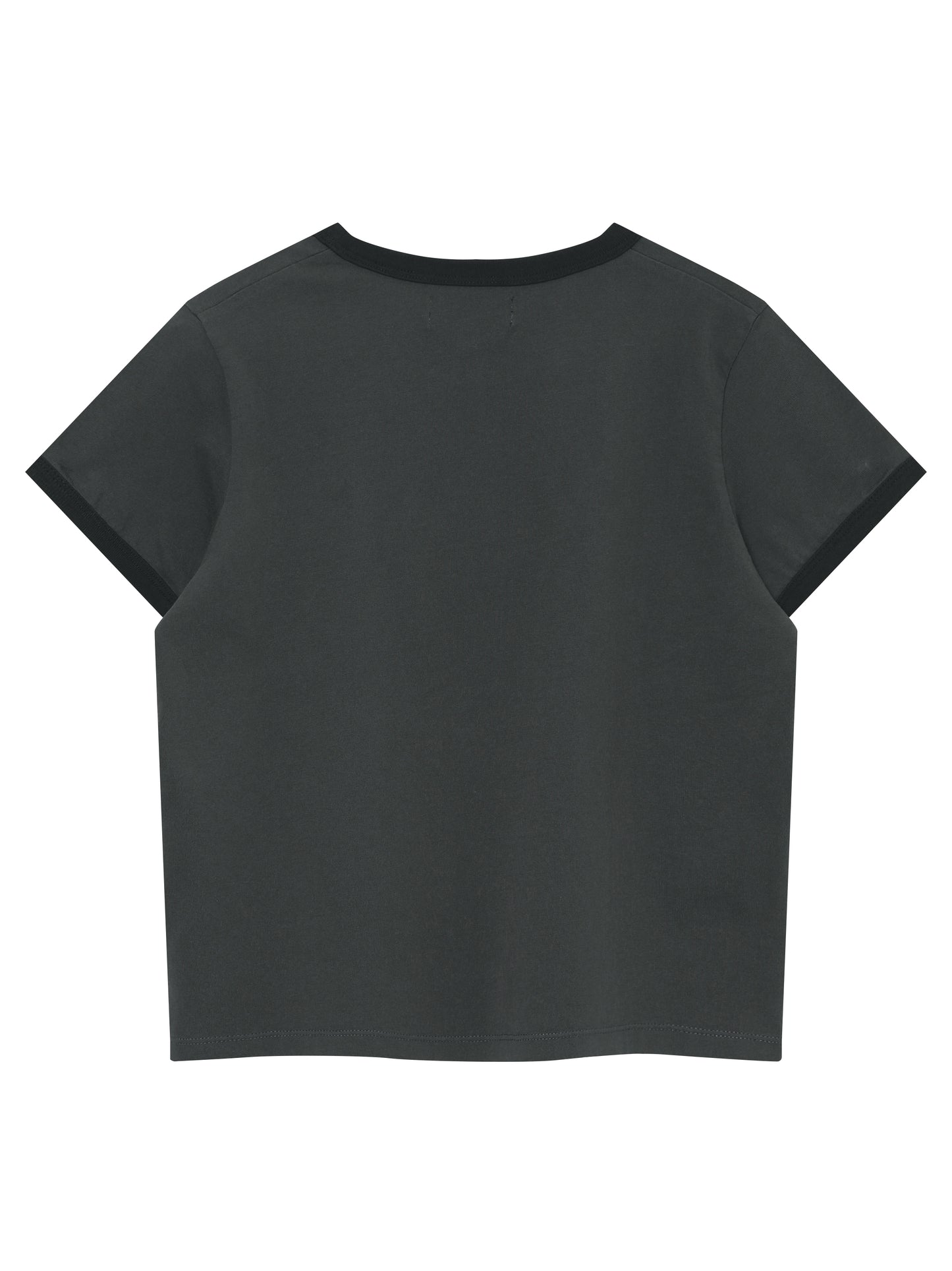 W Vintage Logo Patch Ringer T-Shirts