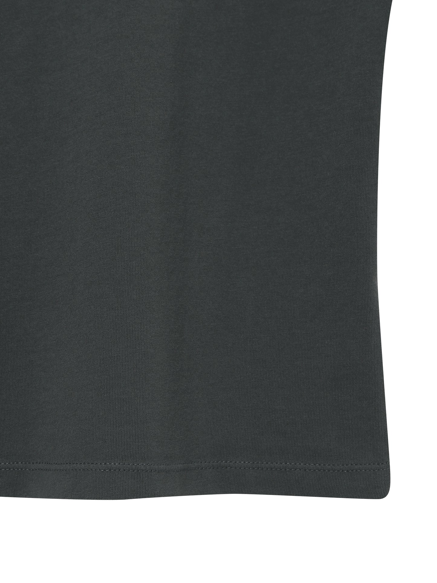 W Vintage Logo Patch Ringer T-Shirts