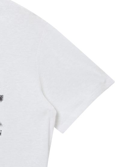 W Vintage Lettering T-Shirt