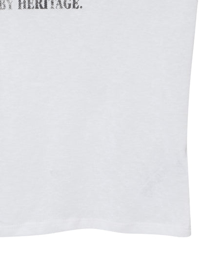 W Vintage Lettering T-Shirt