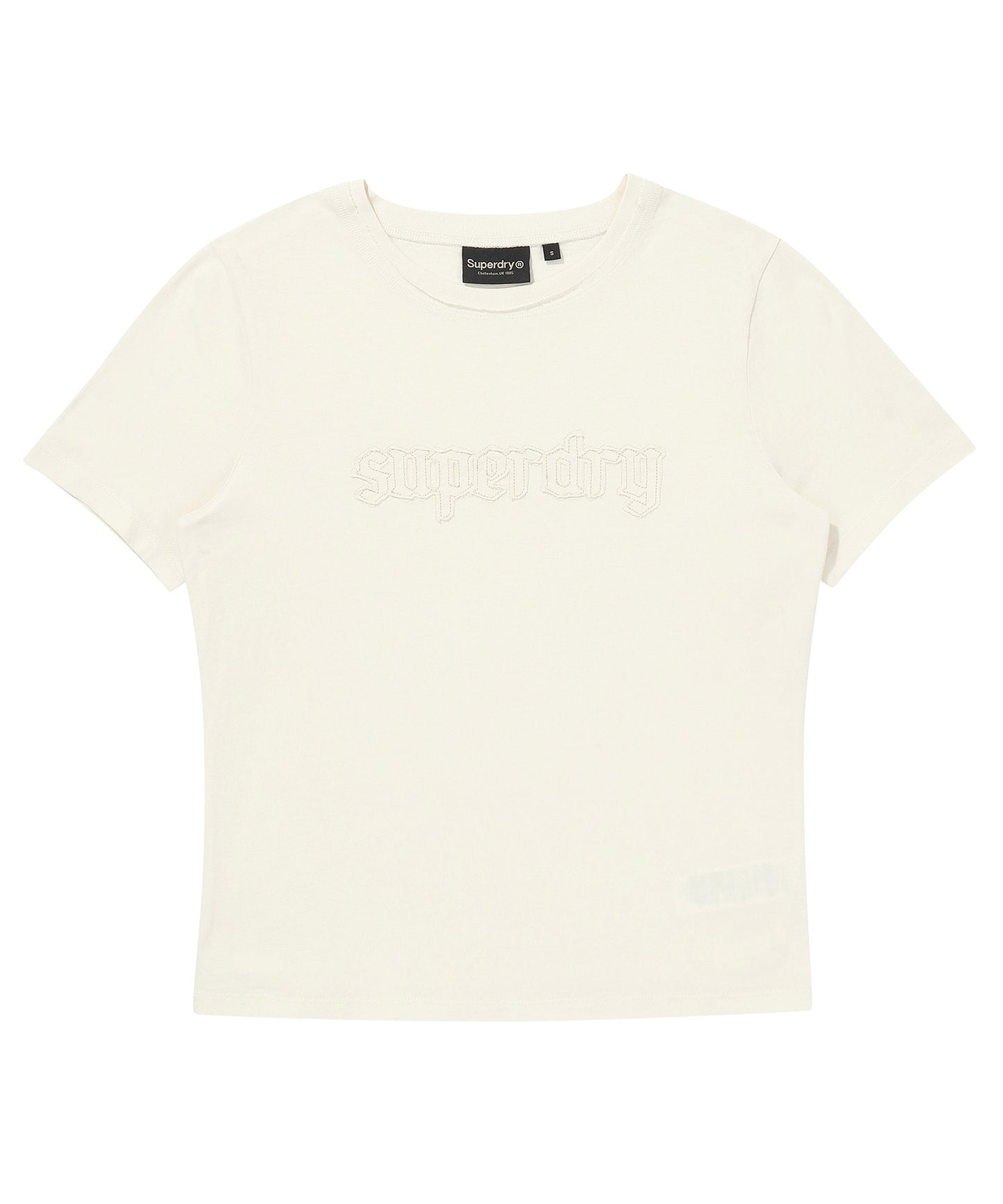 W Vintage Logo Patch T-Shirt 2