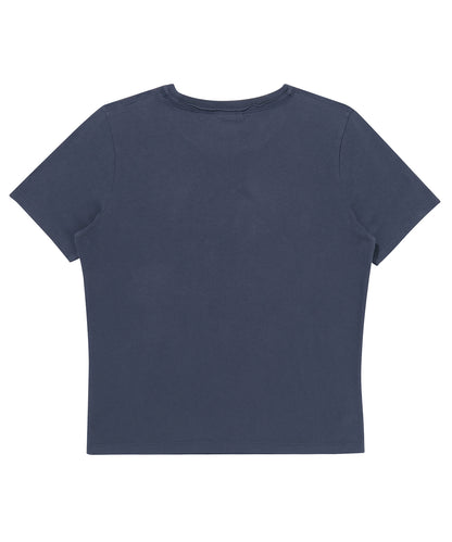 W Vintage Logo Patch T-Shirt 2