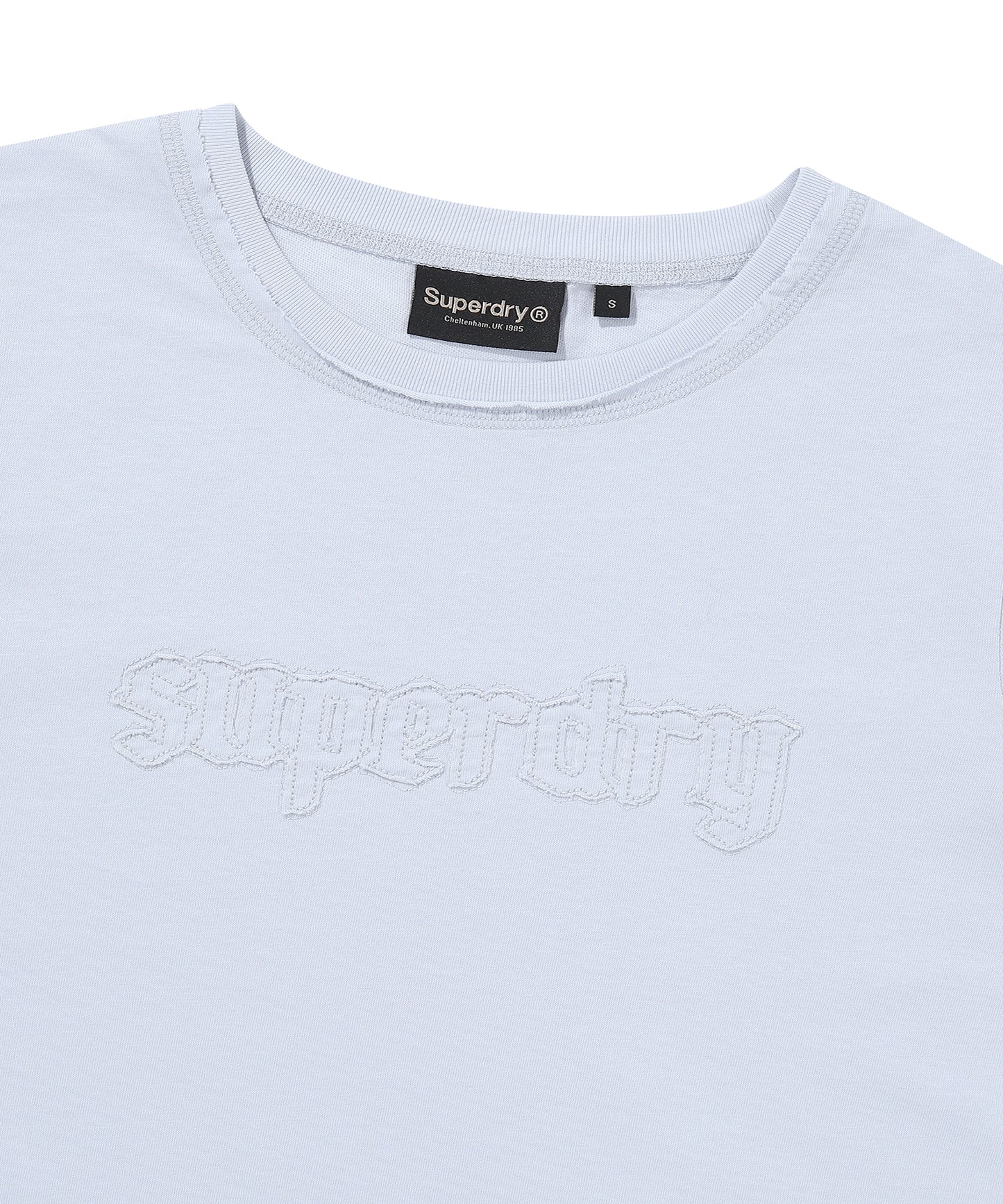 W Vintage Logo Patch T-Shirt 2