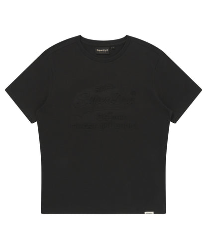 W Logo Embossed T-Shirt