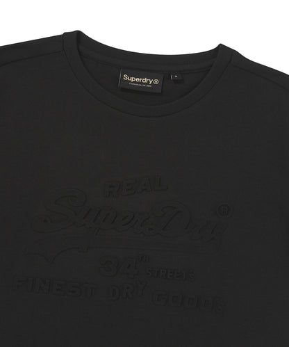 W Logo Embossed T-Shirt