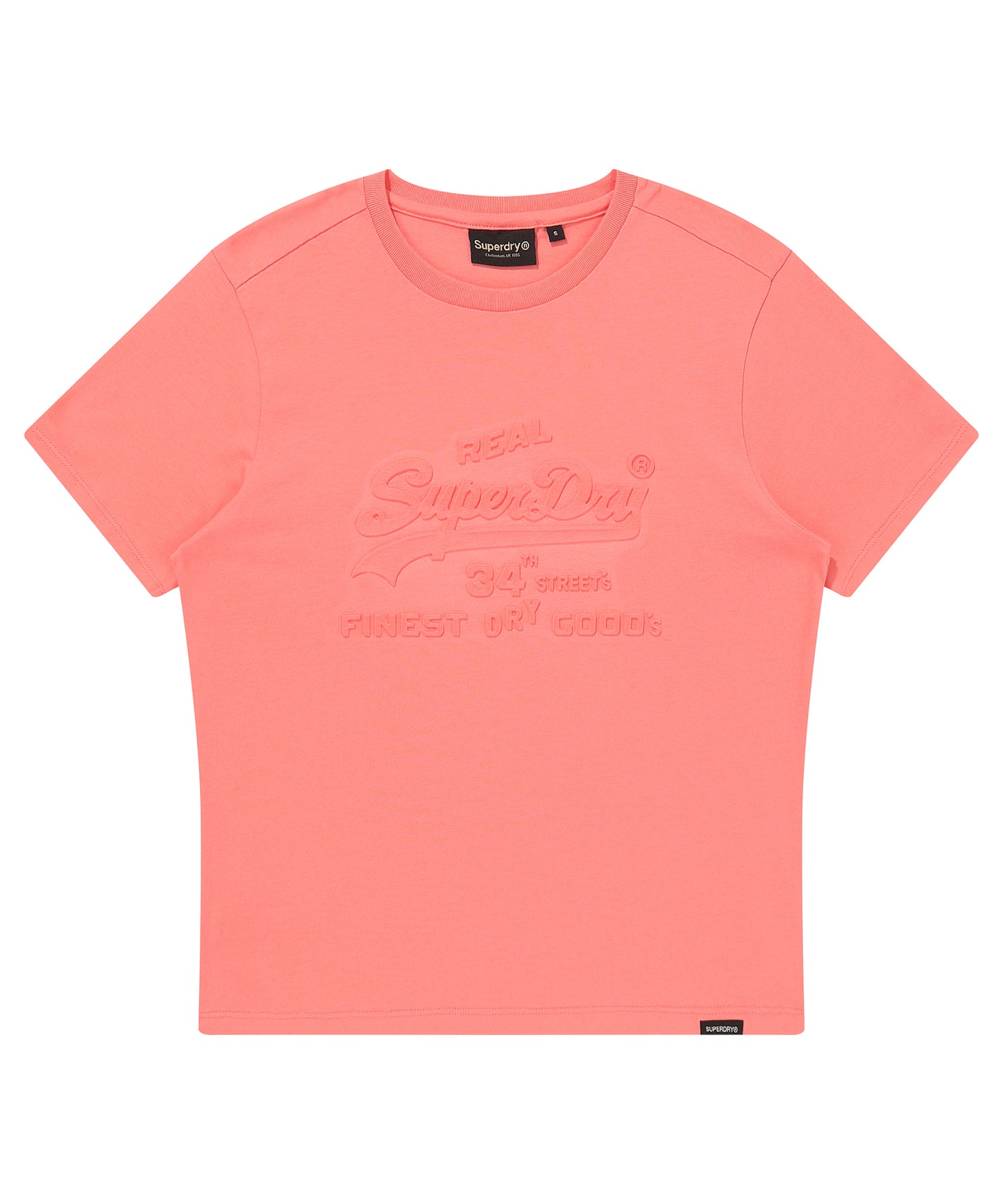 W Logo Embossed T-Shirt