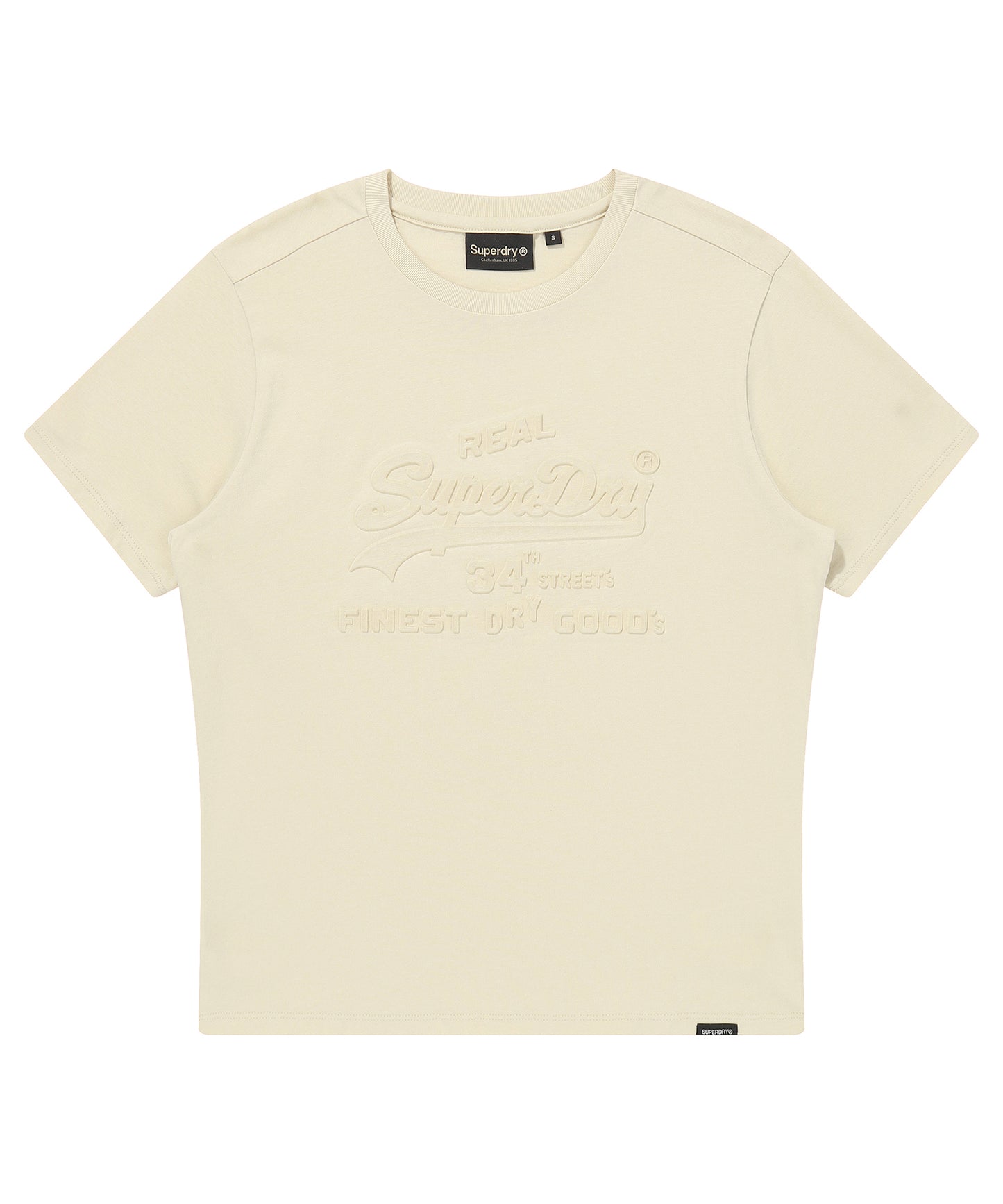 W Logo Embossed T-Shirt